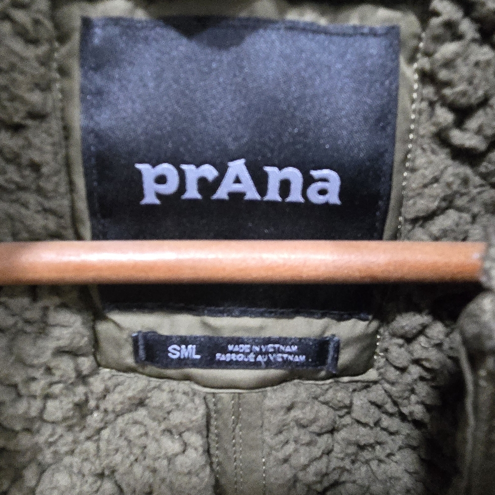 Prana Olive Bomber Jacket View 3